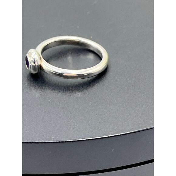 James Avery Sterling Silver Remembrance Alexandrite June Purple Birthstone 6.5 - Picture 9 of 9